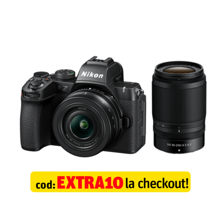 Nikon Z50II Aparat Foto Mirrorless Dual Zoom Kit (16-50mm VR + 50-250mm VR)  