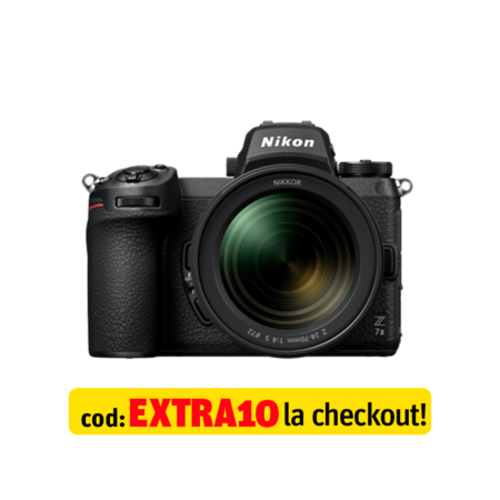 Nikon Z7II Aparat Foto Mirrorless Kit obiectiv 24-70mm 