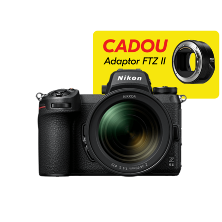 Nikon Z6II Aparat Foto Mirrorless Kit cu Obiectiv 24-70mm    
