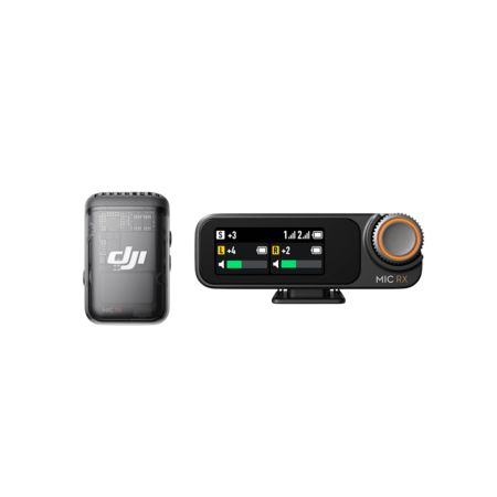 DJI Mic 2 (1 TX + 1 RX) - Kit microfon wireless 