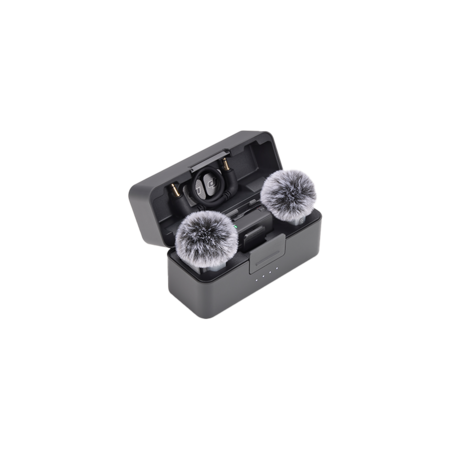 DJI Mic Mini 2 (2 TX + 1 RX + Carcasa incarcare) - Kit dual microfon wireless   