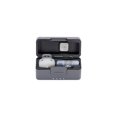 DJI Mic Mini 2 (1 TX + 1 Mobile RX + Carcasa incarcare) - Kit dual microfon wireless 