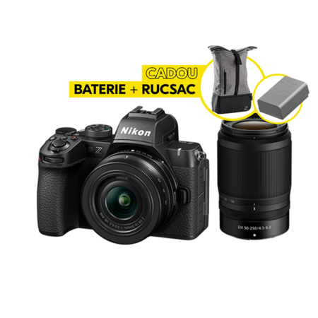 Nikon Z50II Aparat Foto Mirrorless Dual Zoom Kit (16-50mm VR + 50-250mm VR)   