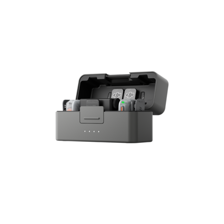 DJI Mic Mini 2S (2 TX + 1 RX + Carcasă încărcare) - Kit dual microfon wireless  