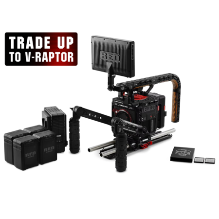 RED V-RAPTOR [X] RF Mount Production Pack (Gold Mount)