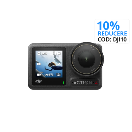 DJI Osmo Action 4 Standard Combo - Camera de actiune 4K 