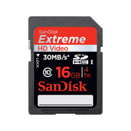 Extreme SDHC 16GB CLS10 UHS-I 45MB/s