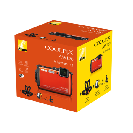 COOLPIX WATERPROOF AW120 Adventurer Kit (orange)