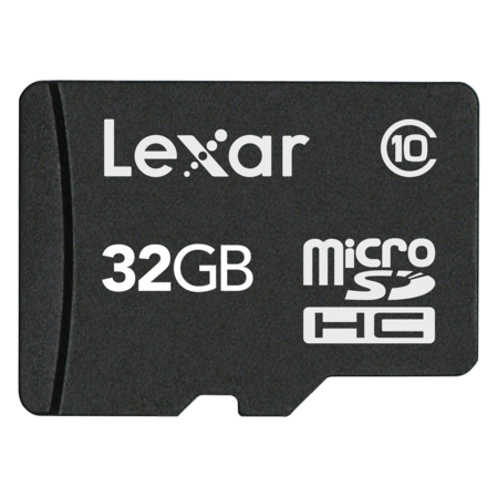 MicroSDHC 32GB CLS10 + adaptor SD