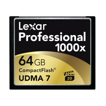 Professional Compact Flash 64GB 1000x
