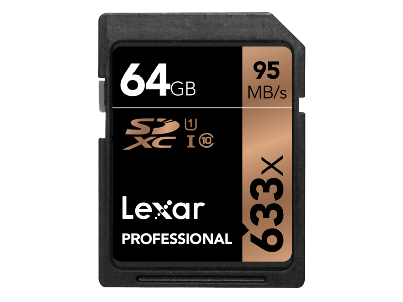64GB SDXC CLS10 UHS-I 95MB/s citire, 45MB/s scriere