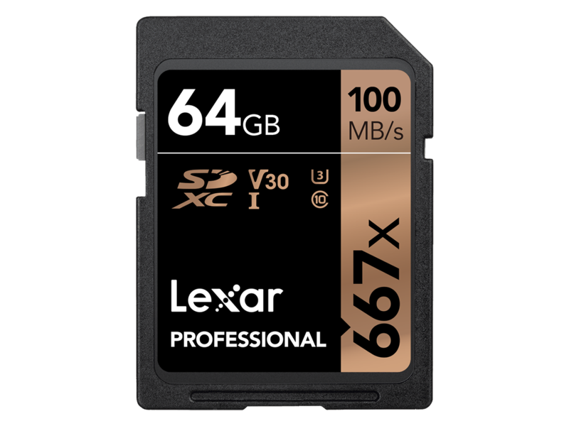 64GB SDXC CLS10 UHS-I 100MB/s citire, 90MB/s scriere