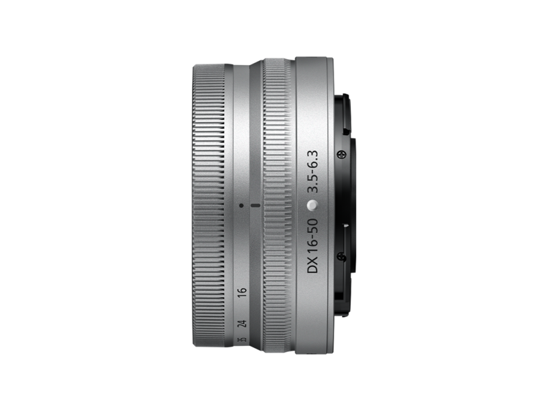 Z DX 16-50mm f/3.5-6.3 VR NIKKOR silver NIKON imagine noua tecomm.ro